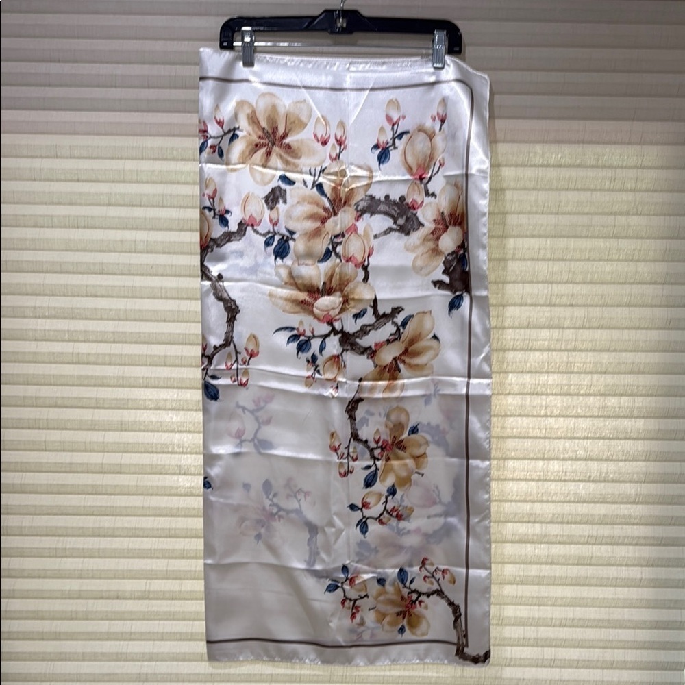 Floral Print Women's Scarf